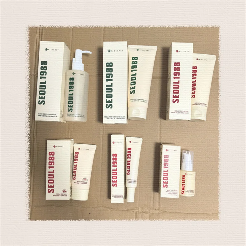 Seoul 1988 Full Range Eye Cream Essence Cleanser Cleansing Oil Sunscreen Face Mask Eye Wrinkles Skincare Korean Beauty Cosmetics