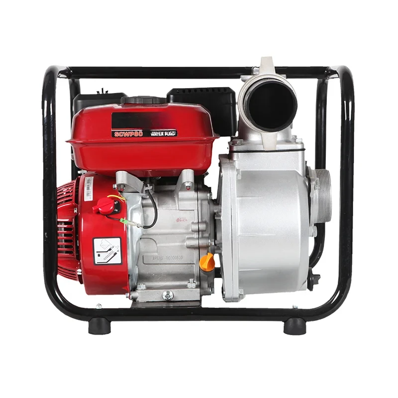 Lower Oil Temperature 3 Inch Clean Water Pump Agriculture 3  208cc Gasoline Water Pump Machine