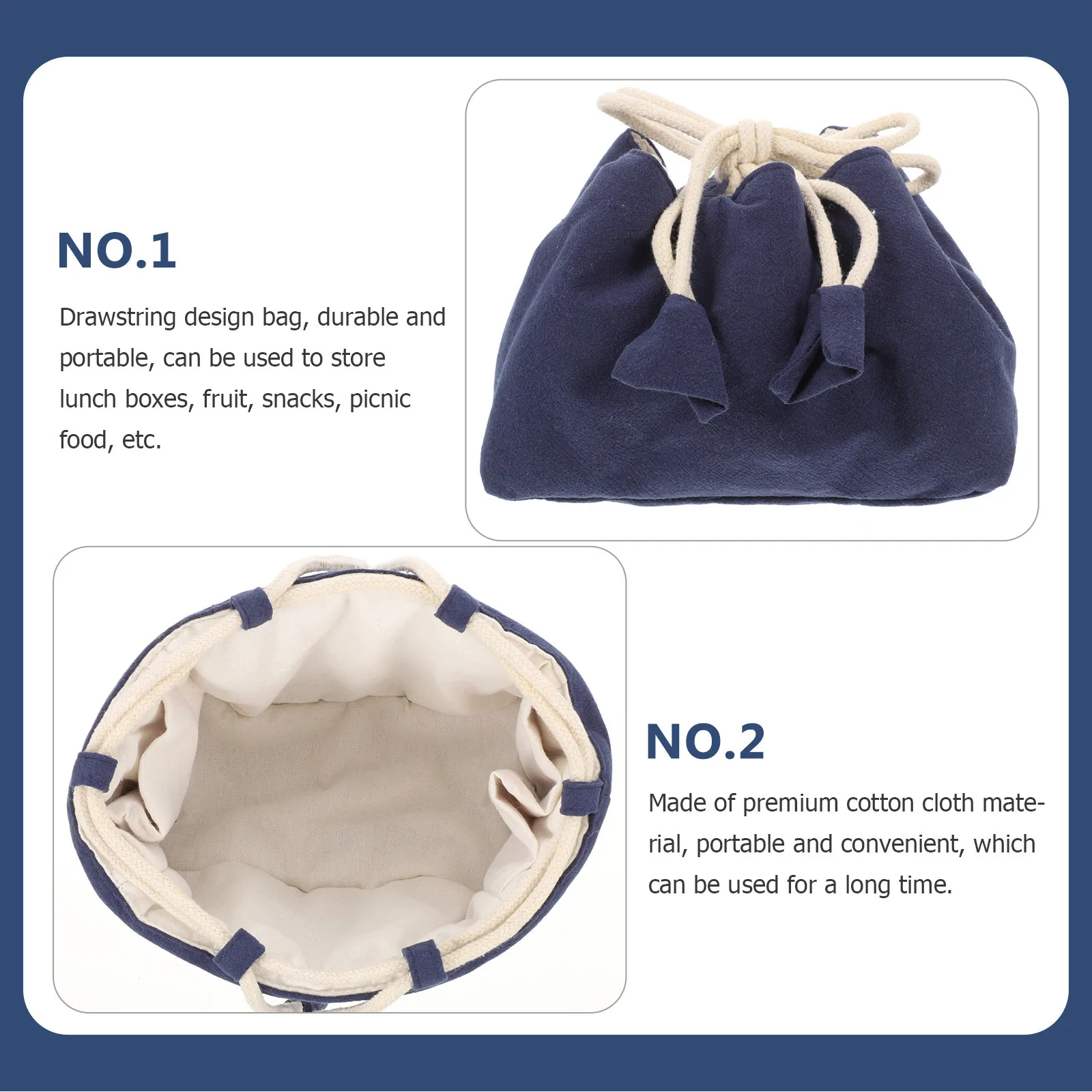 

Travel Tea Set Bag Meticulously Designed Drawstring Closure for Safe Cup Storage Multi-Function Teacup Container Decorative
