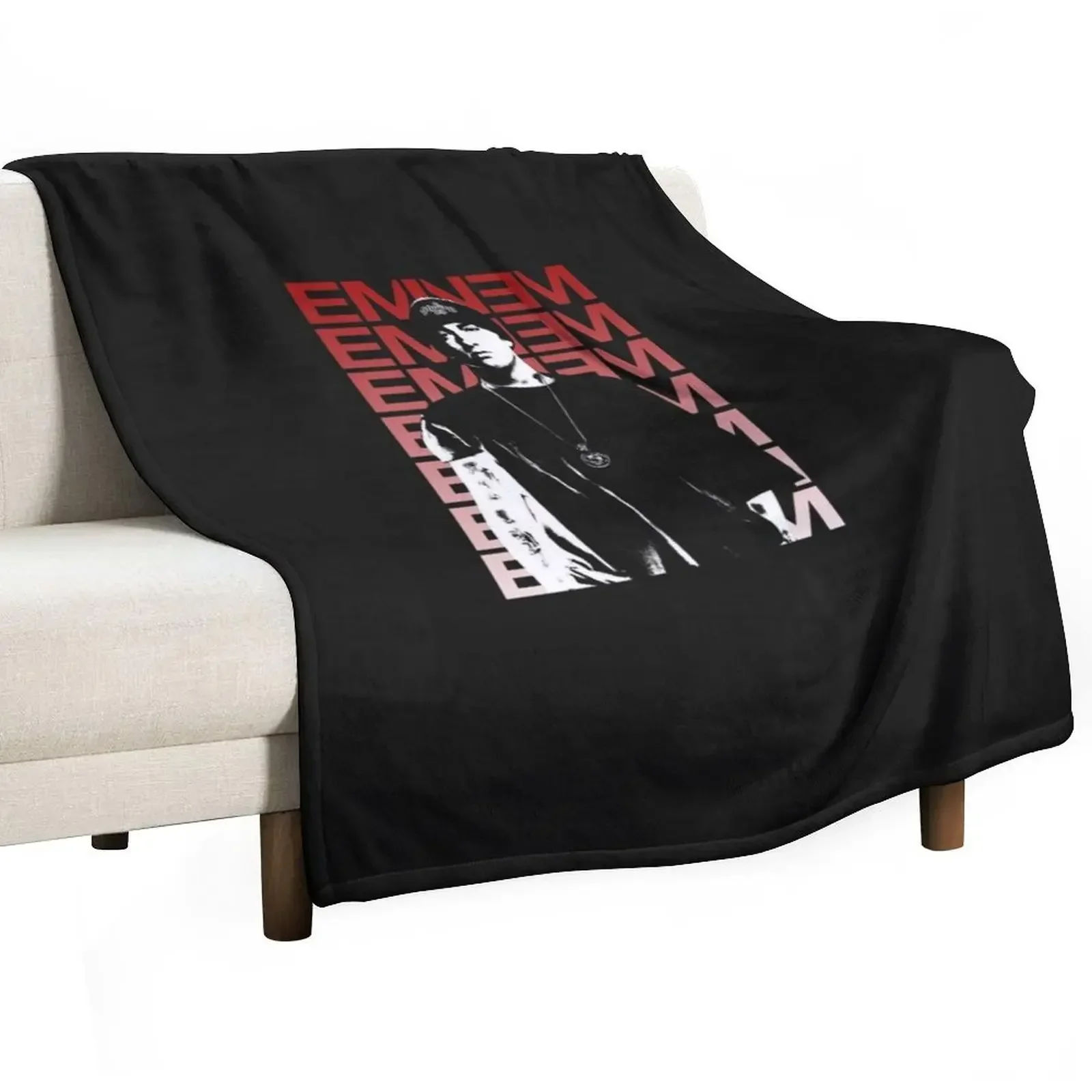 rap em best selling Eminem Throw Blanket Fashion Sofas Nap Bed For Sofa Thin for sofa blankets and throws Blankets