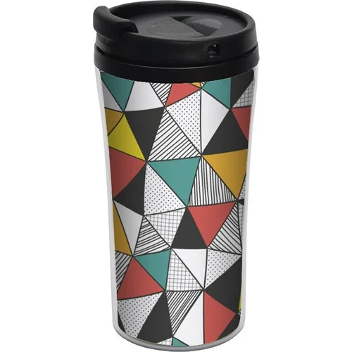 ALLMUG Inner-Outer Plastic Thermos-Geometric