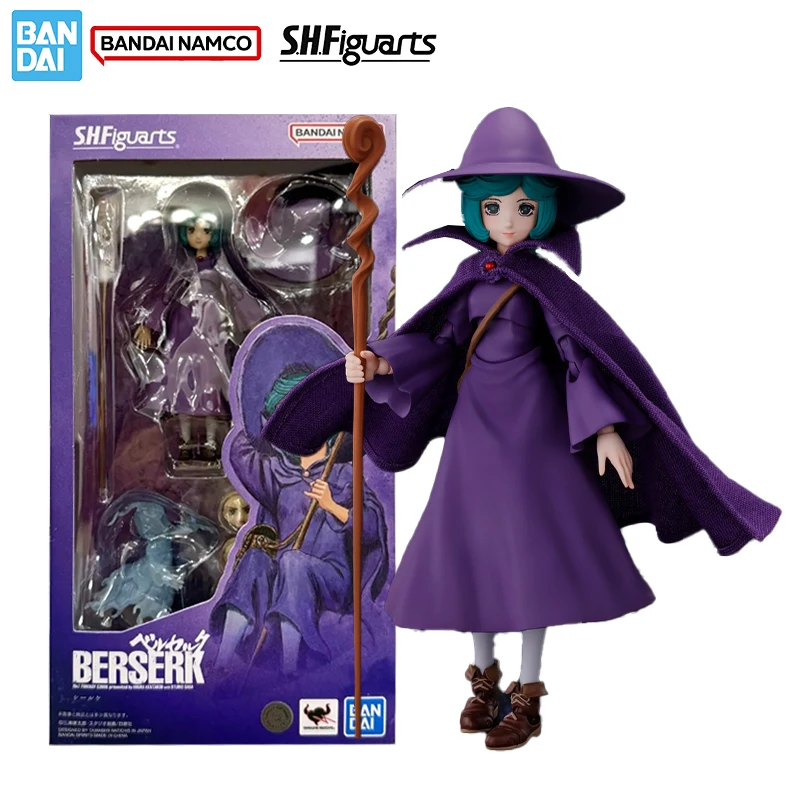 

Bandai Original Genuine Figure Berserk Model Kit Anime Figures SHF Schierke Collection Model Action Figure Children's Toys Gifts