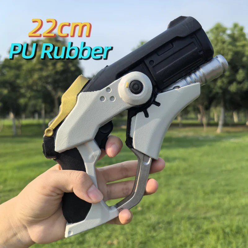 1:1 تأثيري تداعيات بندقية الليزر تداعيات تأثيري المأوى التكنولوجيا الهزلية المعرض الدعامة سلاح لعبة مطاطية PU