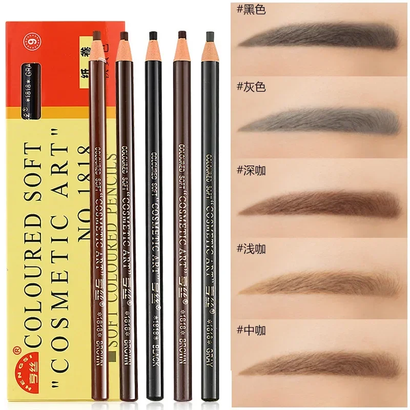 1/3/5pcs Pull Wire Wenkbrauwpotlood Make-Up Wenkbrauw Enhancers Cosmetische Kunst Waterdichte Tint Stereo soorten Gekleurde Beauty Tools