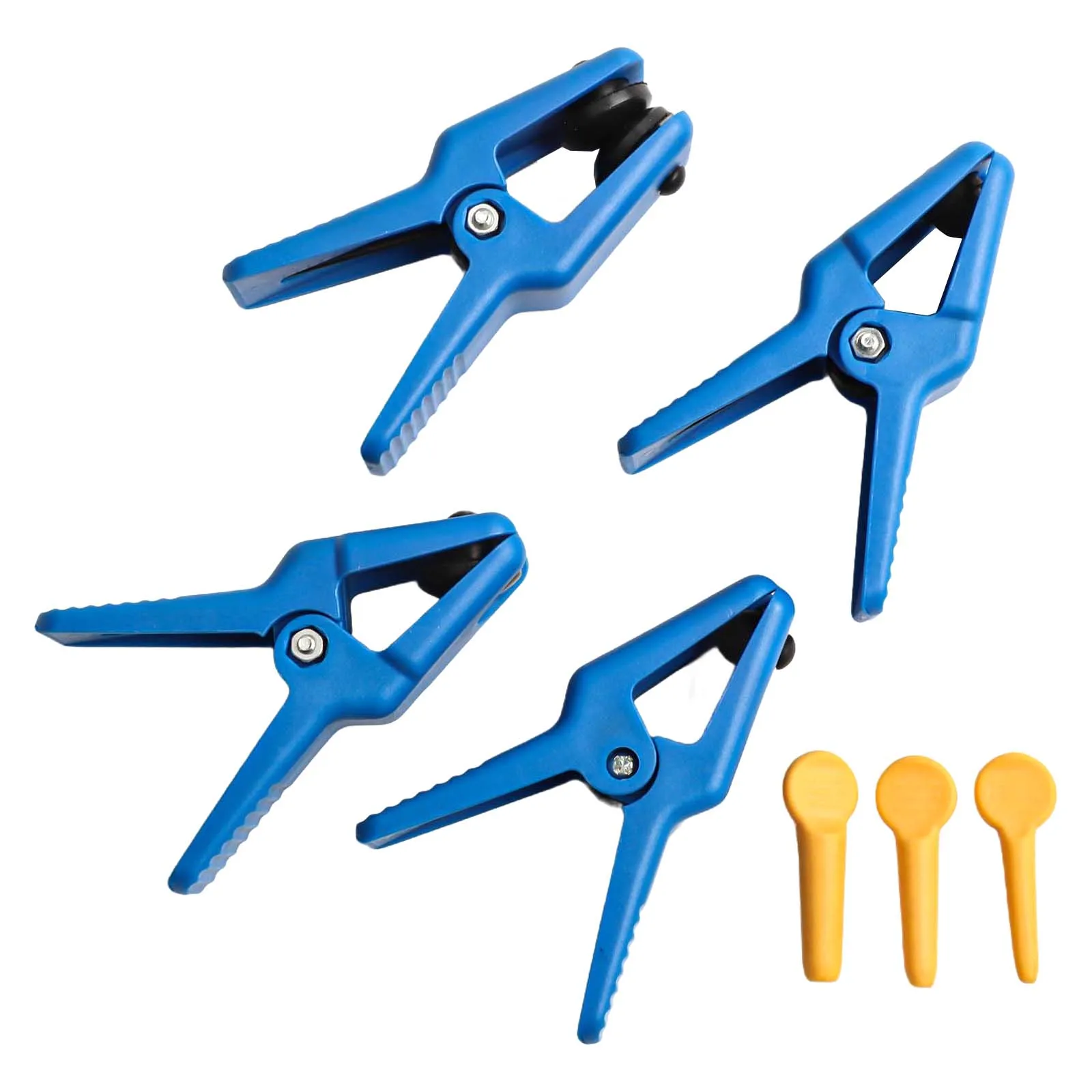 

4PCS Auto Clamp Oil Pipe Sealing Pliers Essential Line Stoppers for Brake and Fuel Systems Reliable and Design