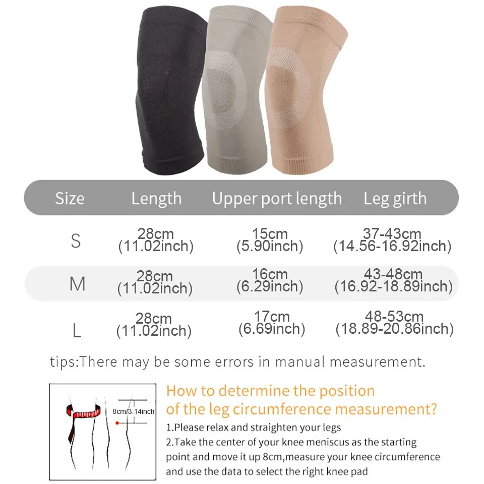 1Pair Summer Ultra Thin Knee Support Brace Sports Knee Pads Meniscus Arthritis Injury Ease Knee Pain Gym Running Knee Protector