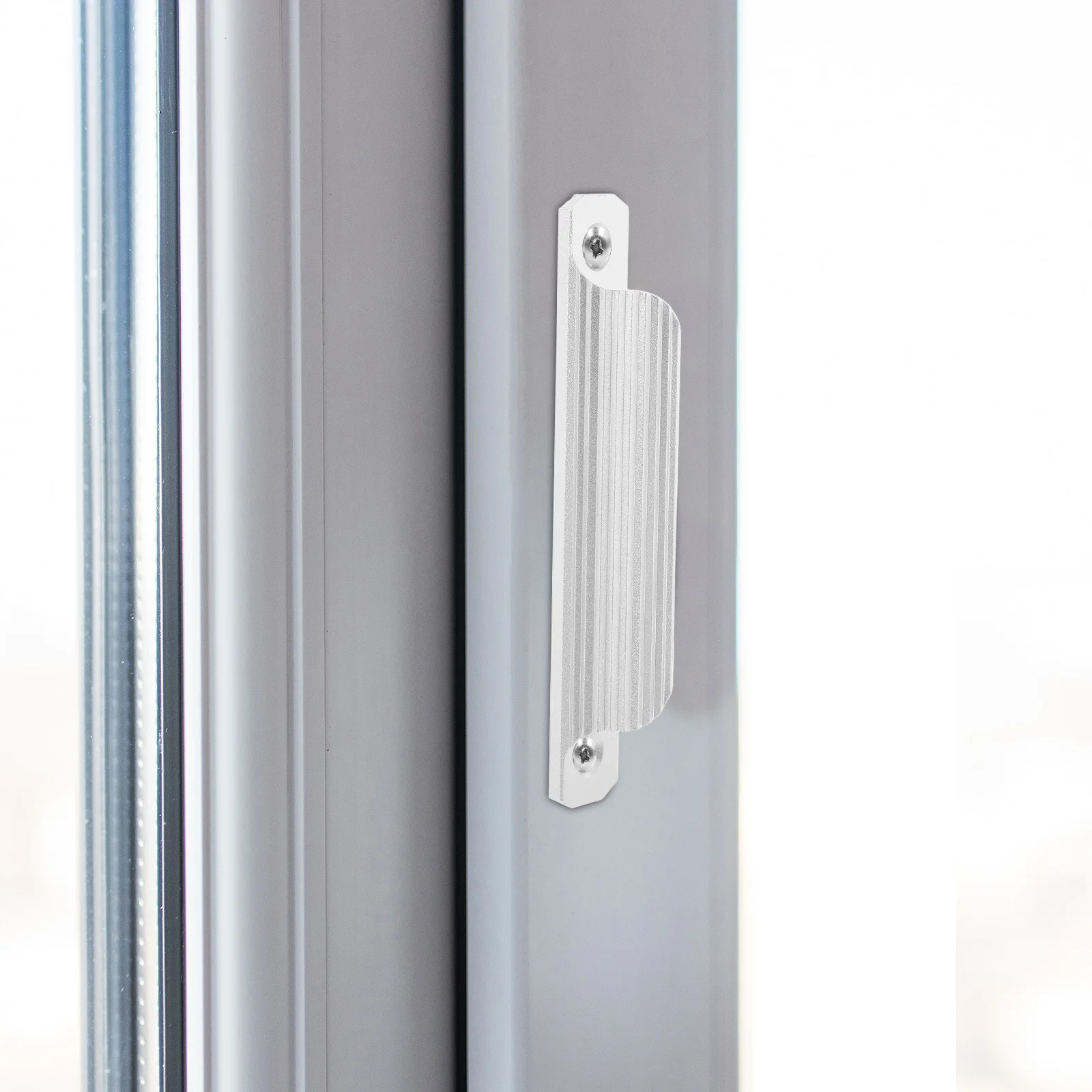 

2 Pcs Aluminum Alloy Door and Window Handles Closet Sliding Barn Cupboard Knob Doors