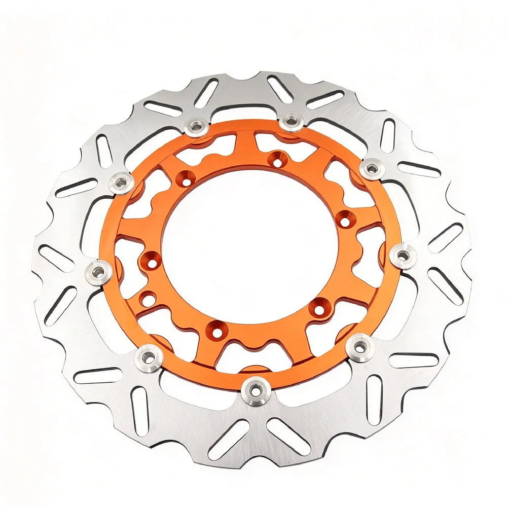 320mm Oversize Front Floating Brake Disc Rotor Wavy for K-TM Husq-varna Gas-Gas SX EXC XC TC FC TE FE 125-500 Enduro Motocross