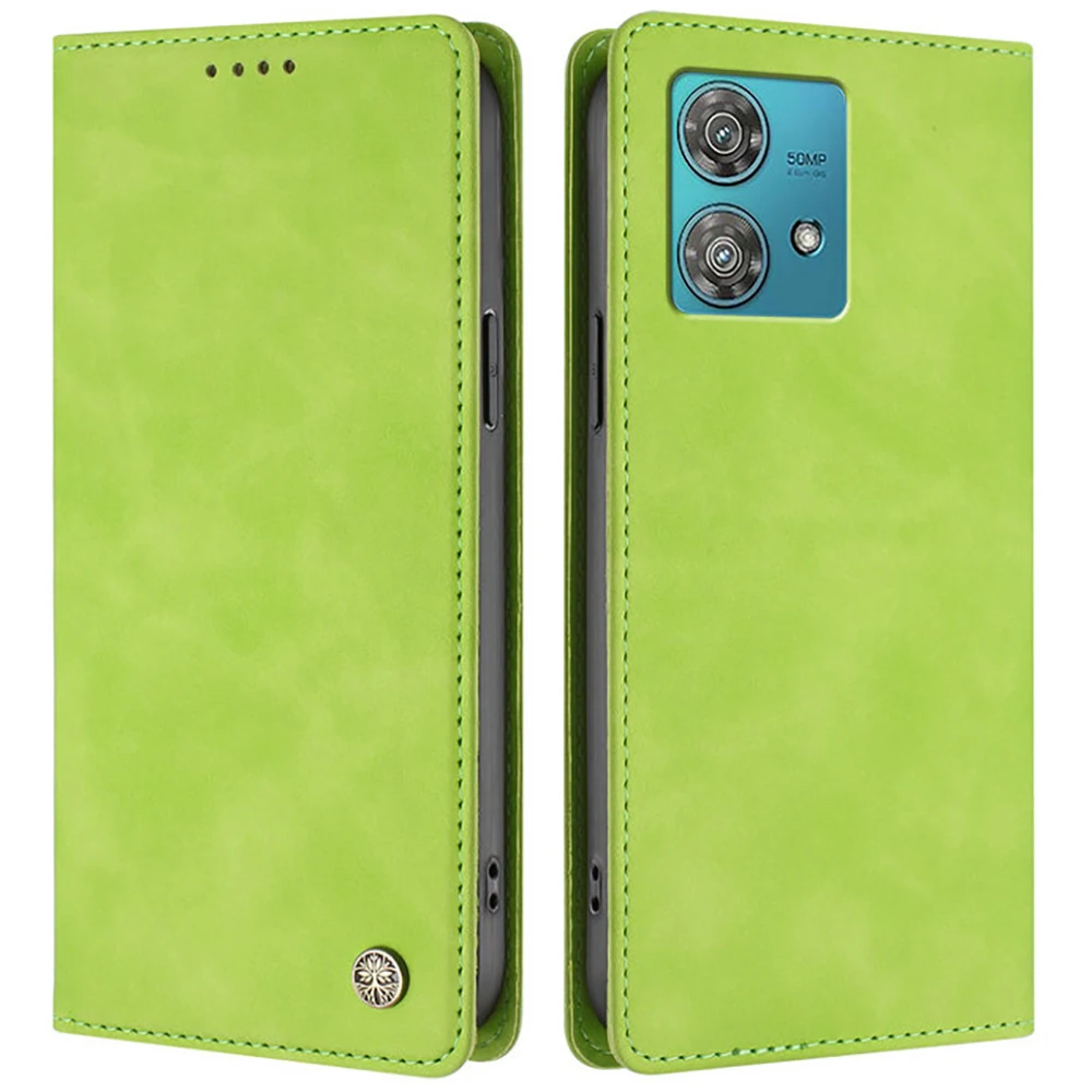 Edge30 Ultra Fusion 5G Funda de cuero con imán para Motorola Edge 40 Edge Funda de lujo Moto Edge 30 Lite X40 X30 S30 Pro