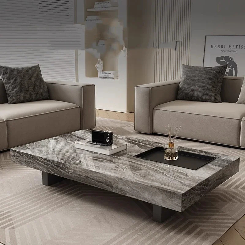 

Replica Luxury Coffee Table Living Room Premium Effect Coffee Table Minimalist Unique Armoires Japanese Simple Home Furniture