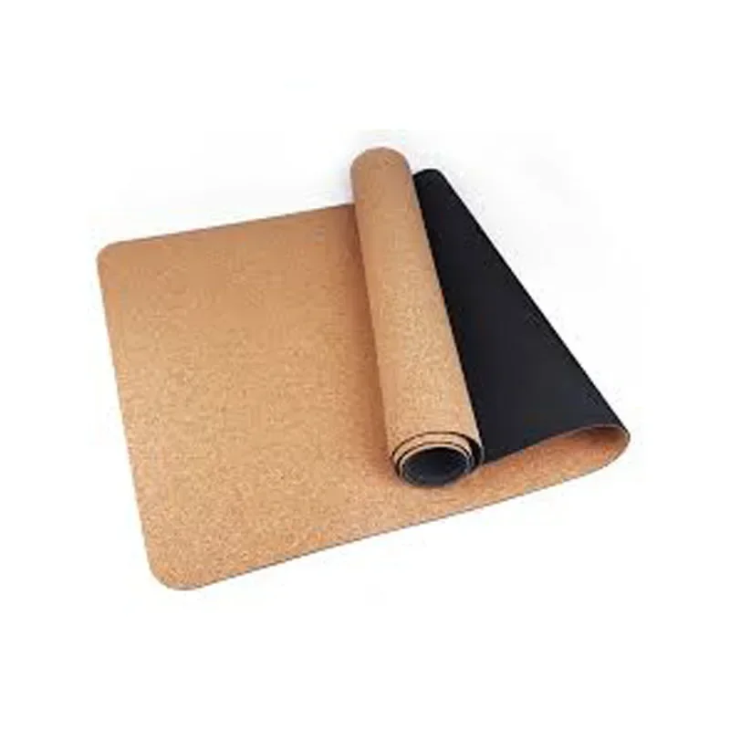 Environment Friendly Cork Nature Rubber Yoga Mat Cork Fitness Mat Fitness Set Suitable for Fitness