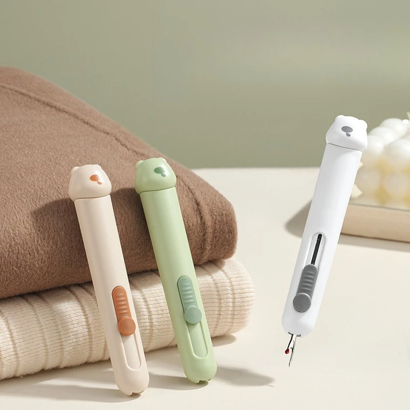 

Выдвижной игольчатый нитевдеватель 2 в 1, инструмент для быстрого завязывания ниток, многофункциональный швейный инструмент 2 в 1, инструмент для заправки ниток