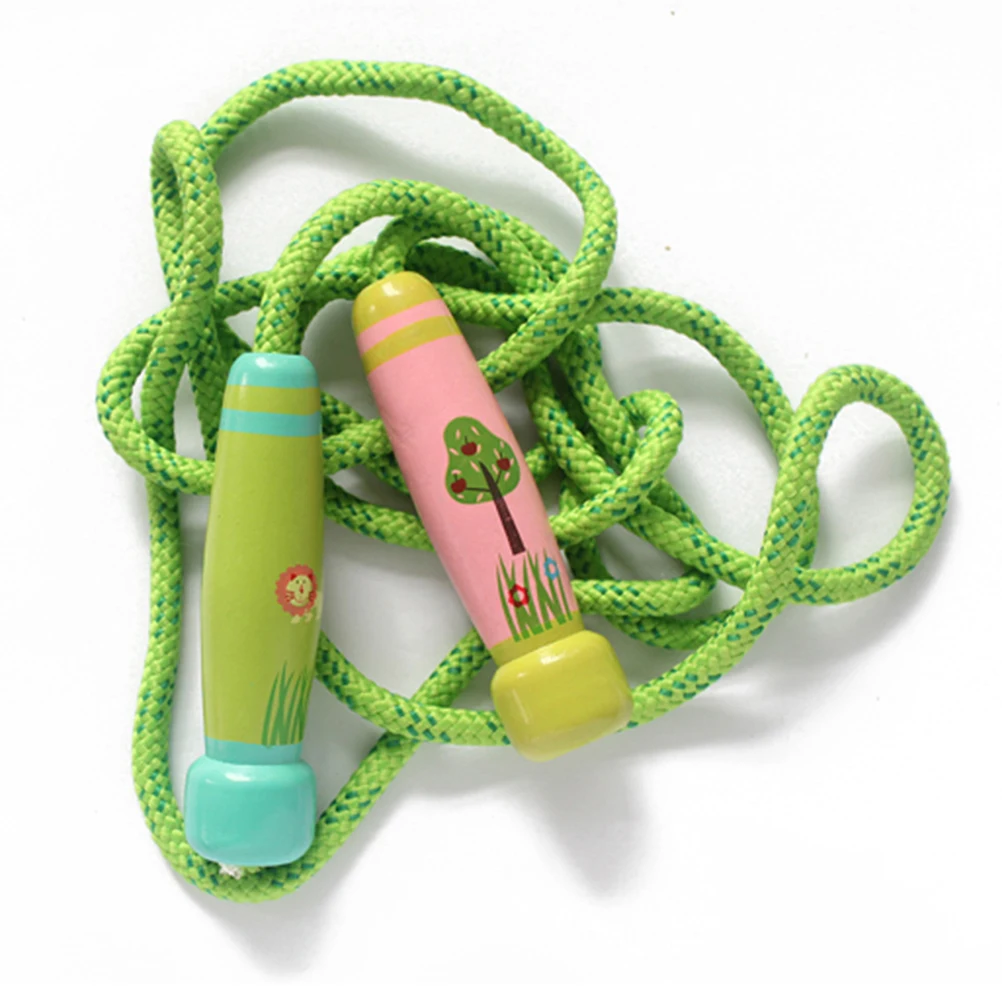 

Wooden Handle Jump Rope For Lightweight Ergonomic Design Exercise Skipping Rope For Sports Training Fitness
