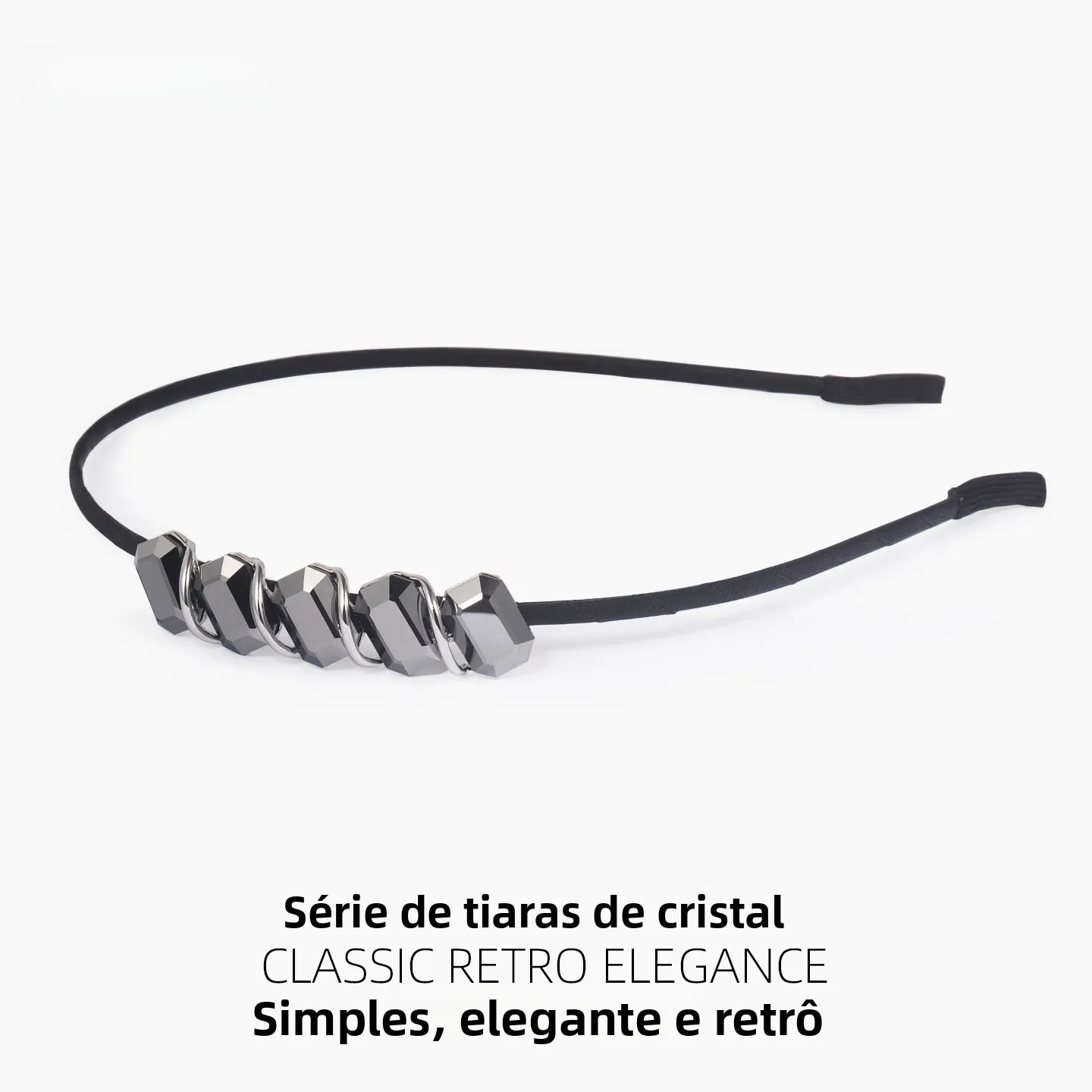 elegant-sparkling-crystal-hairband-aiqila-simple-grid-crystal-order-design-black-women's-office-fashion-accessory-handcrafted