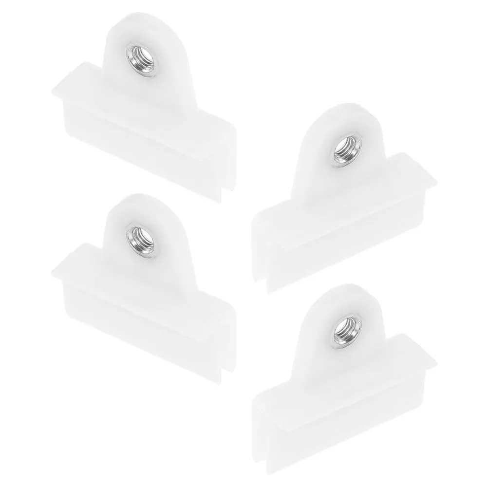 

4Pcs Universal Glass Fixing Clips Plastic Retainer Set for Car Window and Side Skirts Secure Fit No Tools Needed Easy