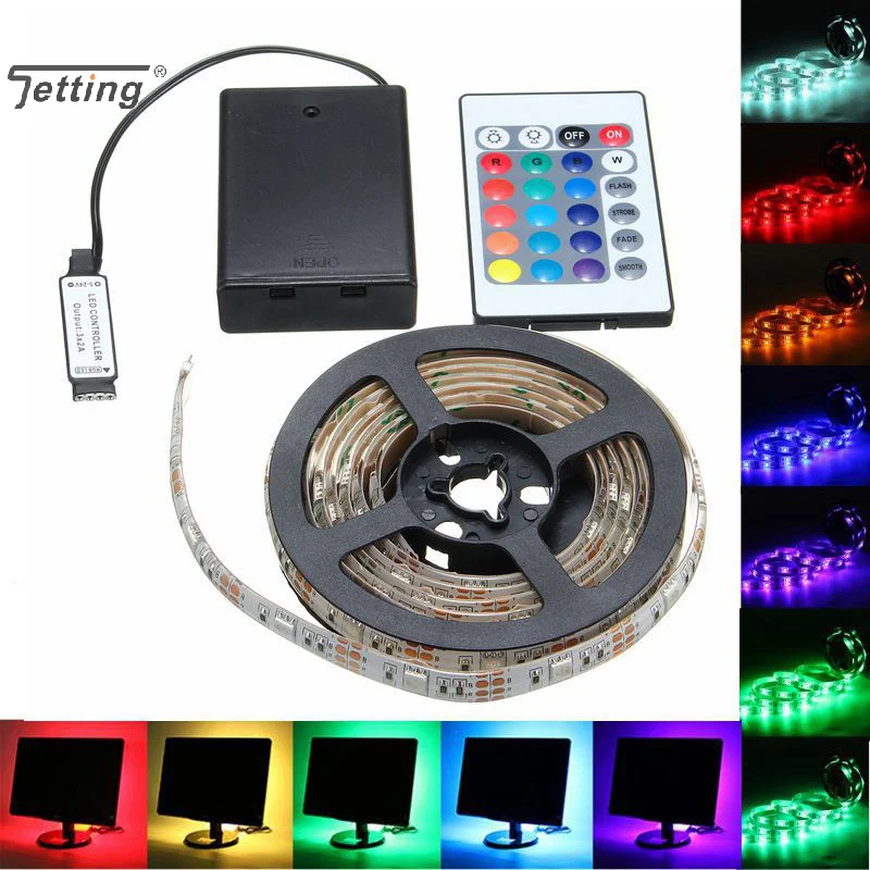 4.5V Drip Glue Waterproof 5050 Battery Box Infrared Remote Control Seven Color Light Belt 3 Black Battery Box No.5