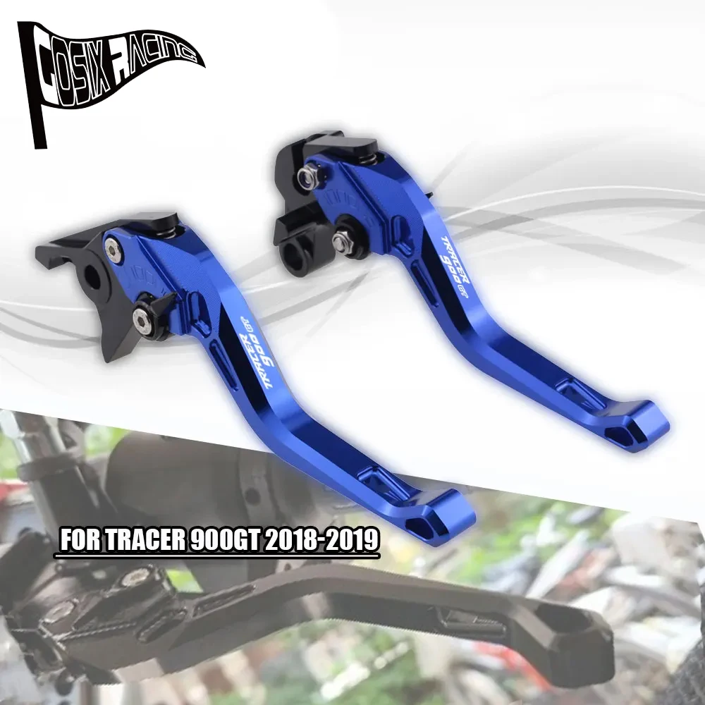 

Fit For TRACER 900GT 2018-2019 Short Brake Clutch Levers TRACER 900 GT Motorcycle CNC Accessories Adjustable Handle Set