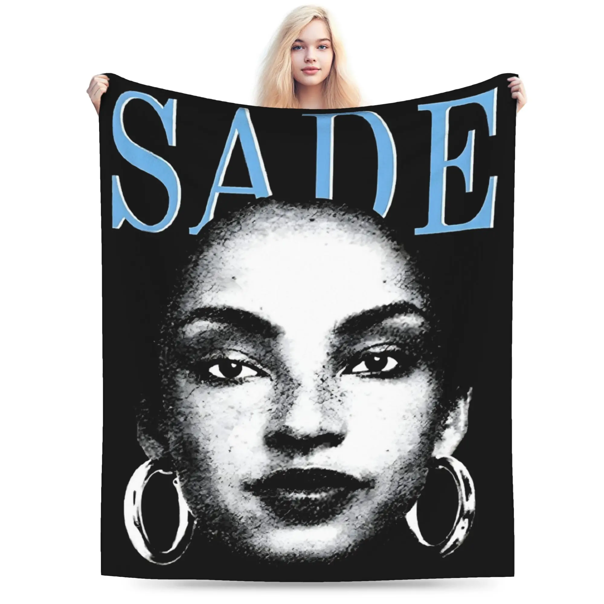 Sades Adu Blankets Coral Fleece Plush All Season   Multifunction Super Soft Throw Blanket for Bedding Bedroom Bedspreads