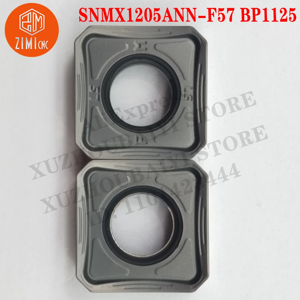 SNMX1205ANN-F57 BP1125 إدراج كربيد SNMX مطحنة الوجه أدوات الخراطة SNMX 1205 شفرة CNC مخرطة إدراج الأجزاء الفولاذية