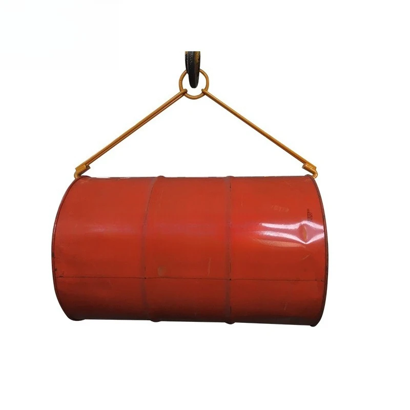 Oil drum tongs Plastic barrel special forklift special oil drum clamp Hook Multifunctional oil drum tongs spreader clamp