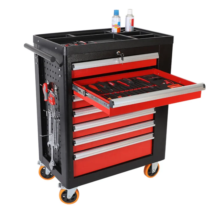 Premium Durable steel cabinets garage storage Workshop Garage ToolBox Trolley Drawers Boxes tool Cabinet