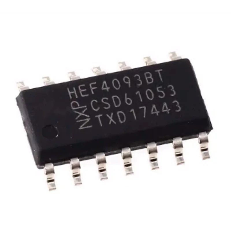 

100 Pieces of Brand New Original Hef4093Bt,653 Soic-14 Four-Way 2-Input Nand Gate Schmitt Trigger