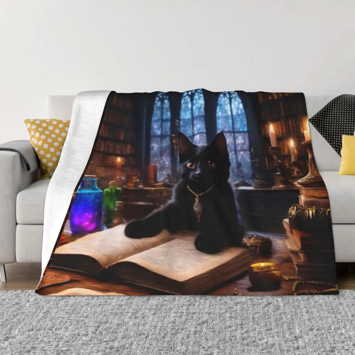 

The Alchemist's Apprentice Throw Blanket Blanket For Baby Blanket Fluffy