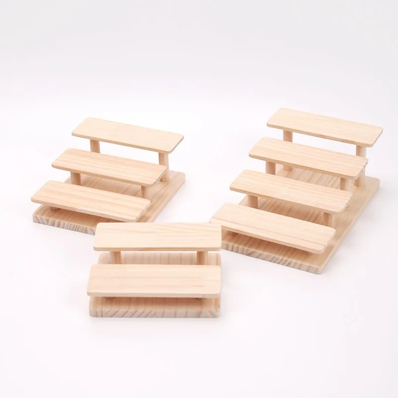 Wood Multilayer Sunglass Display Stand Bracelet Bangle Necklace Ring Jewelry Shelf Garage Kit Storage Holder