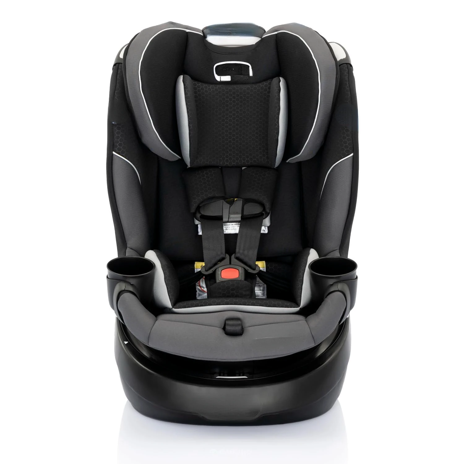 Revolve360 Slim 2-in-1 Rotational Car Seat with Quick Clean Cover (Salem Black)