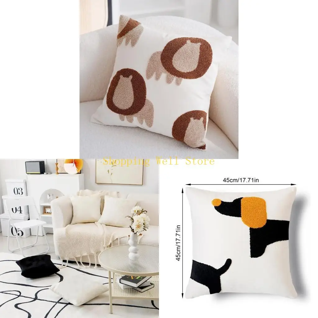 

KX4B NORDIC CARTOON COUSHION COUSH SOFT CANV