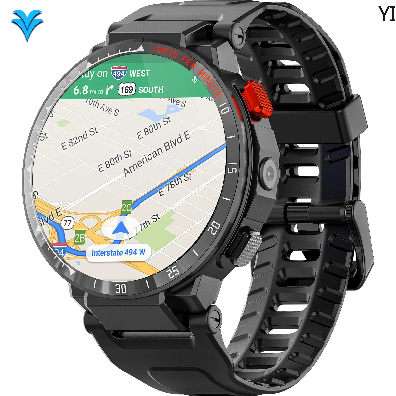 2022 Newest Smart Watch Z35 Android Smart Watch 4G Wifi Smart Watch Men Smartwatch With Camera Sim