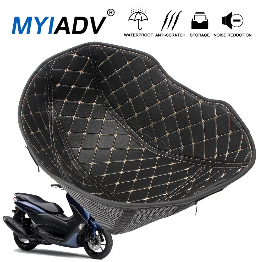 

Motorcycle Seat Bucket Pad For Yamaha NMAX155 NMAX125 2020-2024 Storage Box Liner Cargo Trunk Anti Collision Inner Protector