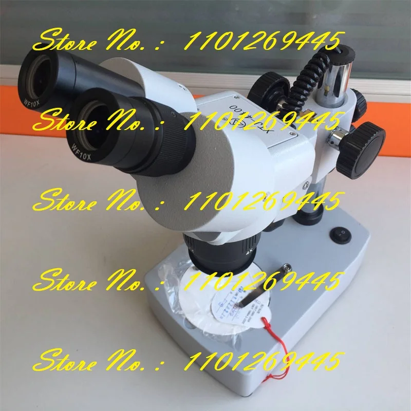 OKA XTJ4400 optical microscope binocular stereo vision 10, 20, 30, 40 times Two gear doubling