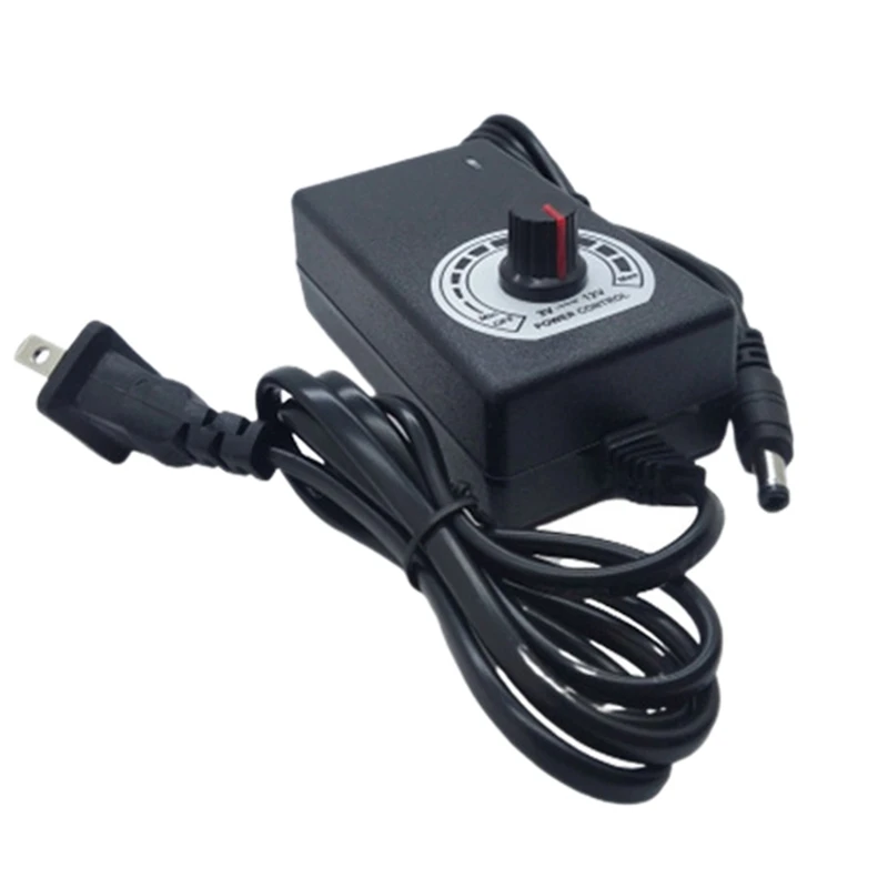 

DC Power Adapter AC110-240V To Regulated DC 3-12 V 3A 36W Is Suitable For Motor Speed Control