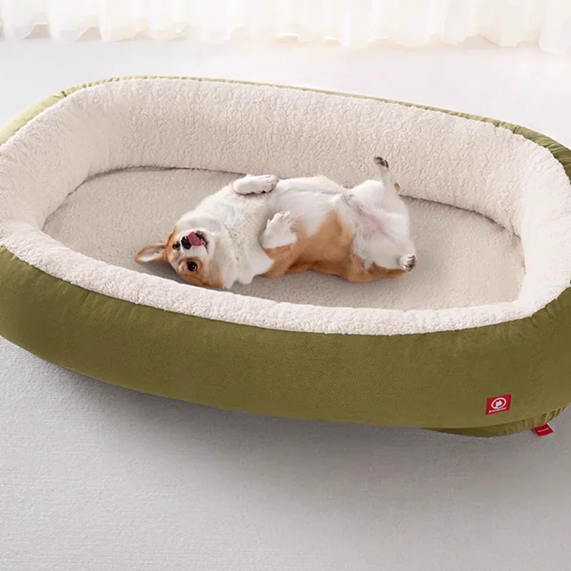 Green Modern Dog Bean Bags Washable Soft European Comfy Adults Sleeper Puffs Sofa Big Lazy Cute Divano Da Soggiorno Furniture