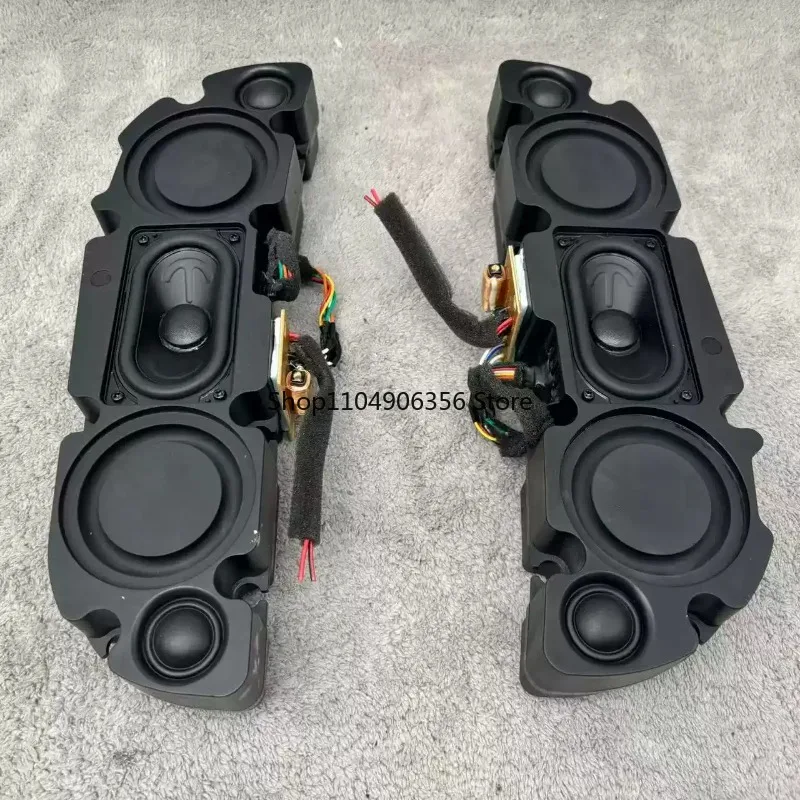 for 2pcs  Hi-Fi 2-Way Passive Speaker: Triple Driver, Dual Bass Diaphragms & Long-Throw Dual Tweeters for Home/Studio Audio