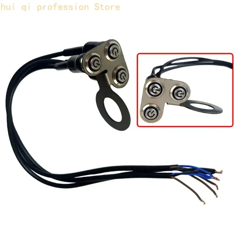 Lenker-Ersatz-Steuerschalter-Knopfbaugruppe für Motorrad-Reparatur H8WE – Detail 3