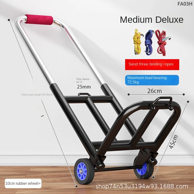 Climbing Stairs Artifact, Truck, Moving Heavy Objects Up and Down The Stairs, Portable Foldable Truck