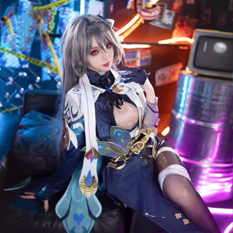 Vita Cosplay Costume Game Honkai Impact 3rd Anime Women Sexy Jumpsuit Vita Role Play Clothing Halloween Comic-con Party Suit view 2