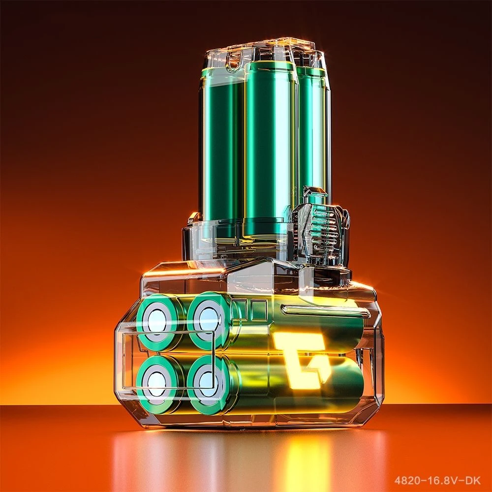 16.8V/18V 100% New 6.0Ah Battery for Dongke JAVN Battery, Brushless Small Steel Gun, Starter, Brushless Lithium Battery Starter