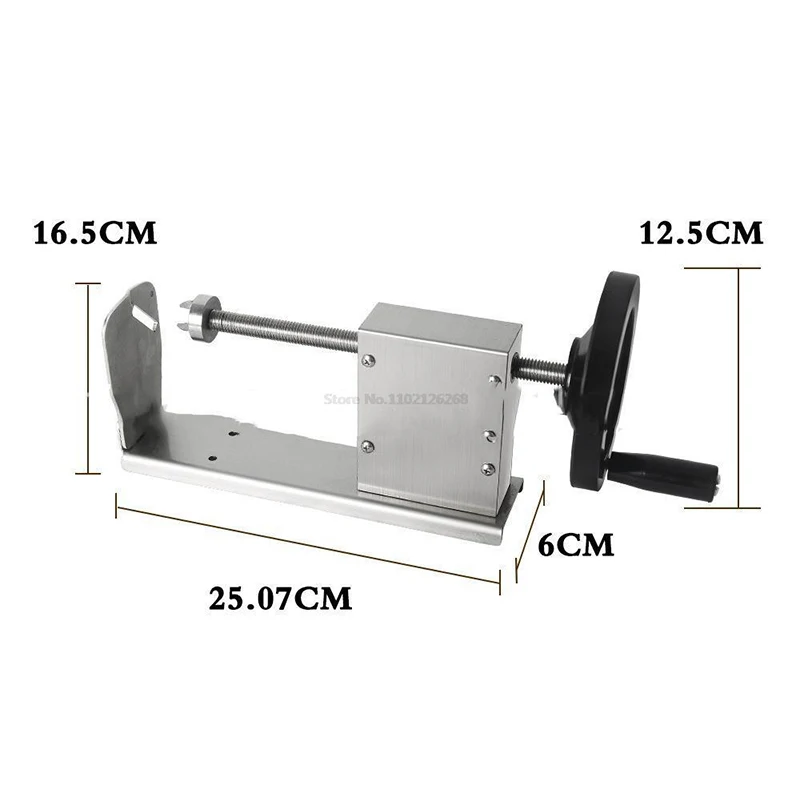 Trancheuse à pommes de terre torsadées en acier inoxydable, coupe-frites manuel en spirale pour pommes de terre et légumes, outils de cuisson, Machine