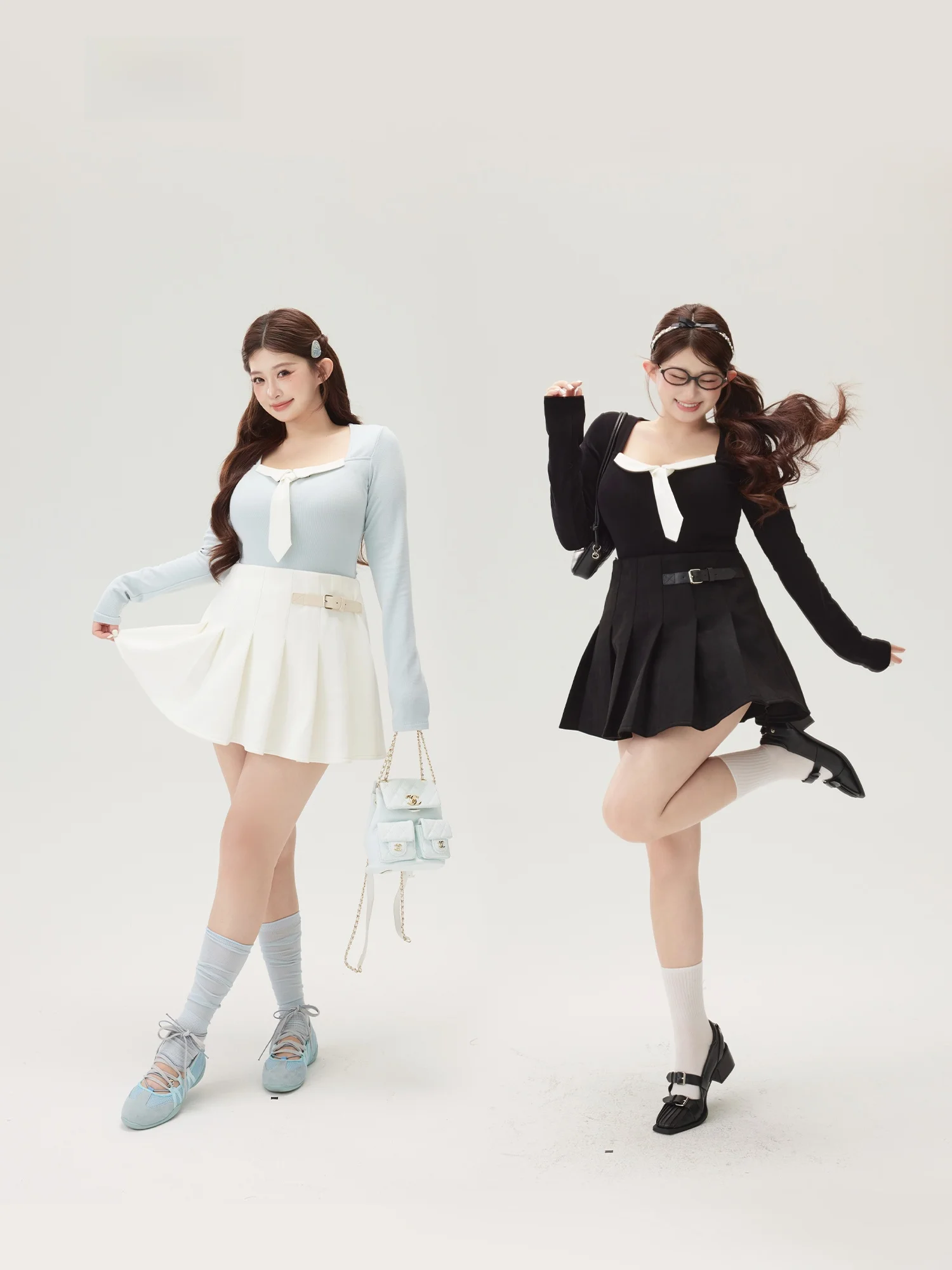 

High Weight Suede Feel Mousse Cake f Skirt Spring Women's Sle Simple mid Waist Pleated A-Line Silhouette Casual Wear