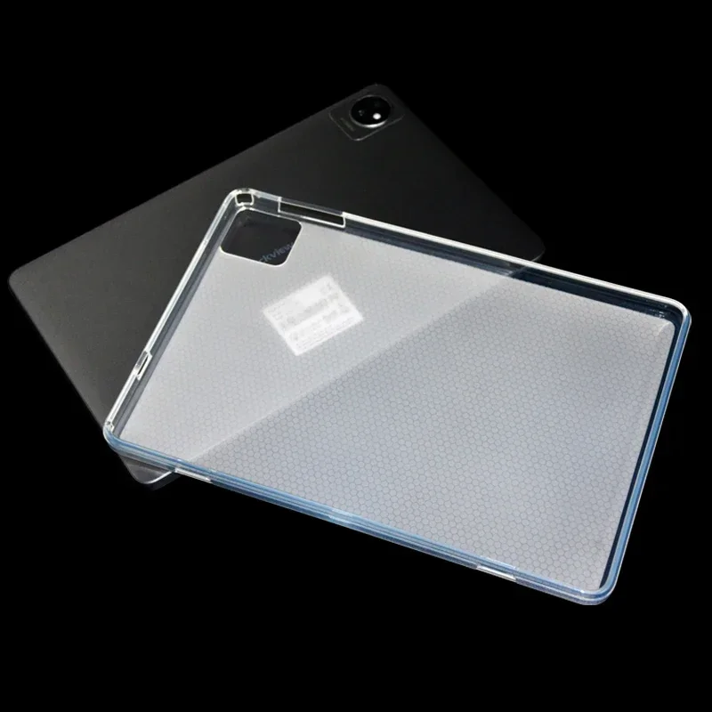 เคสด้านหลัง TPU แบบบางสำหรับ blackview TAB 7 WiFi 10.1 "แท็บเล็ต PC แบบนิ่มฝาครอบป้องกันสีดำใส