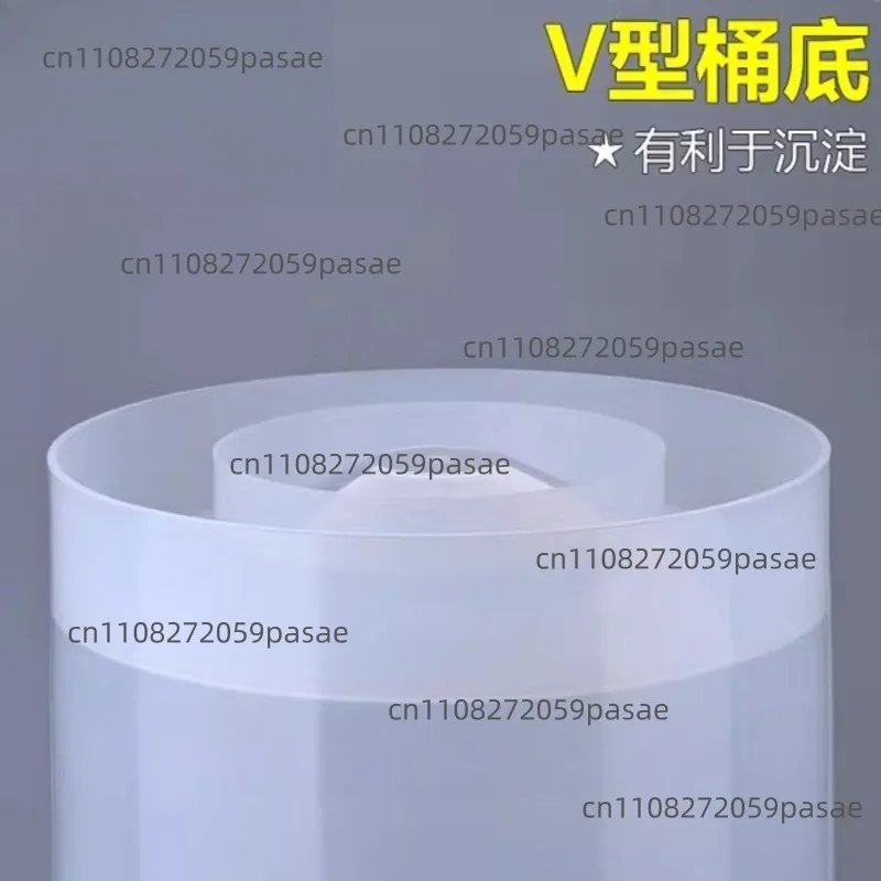Transparent Fermentation Barrel [conical Bottom] Brewing Vessel V-shaped Tank Food Grade Thickened Wine Beer Keg 28L