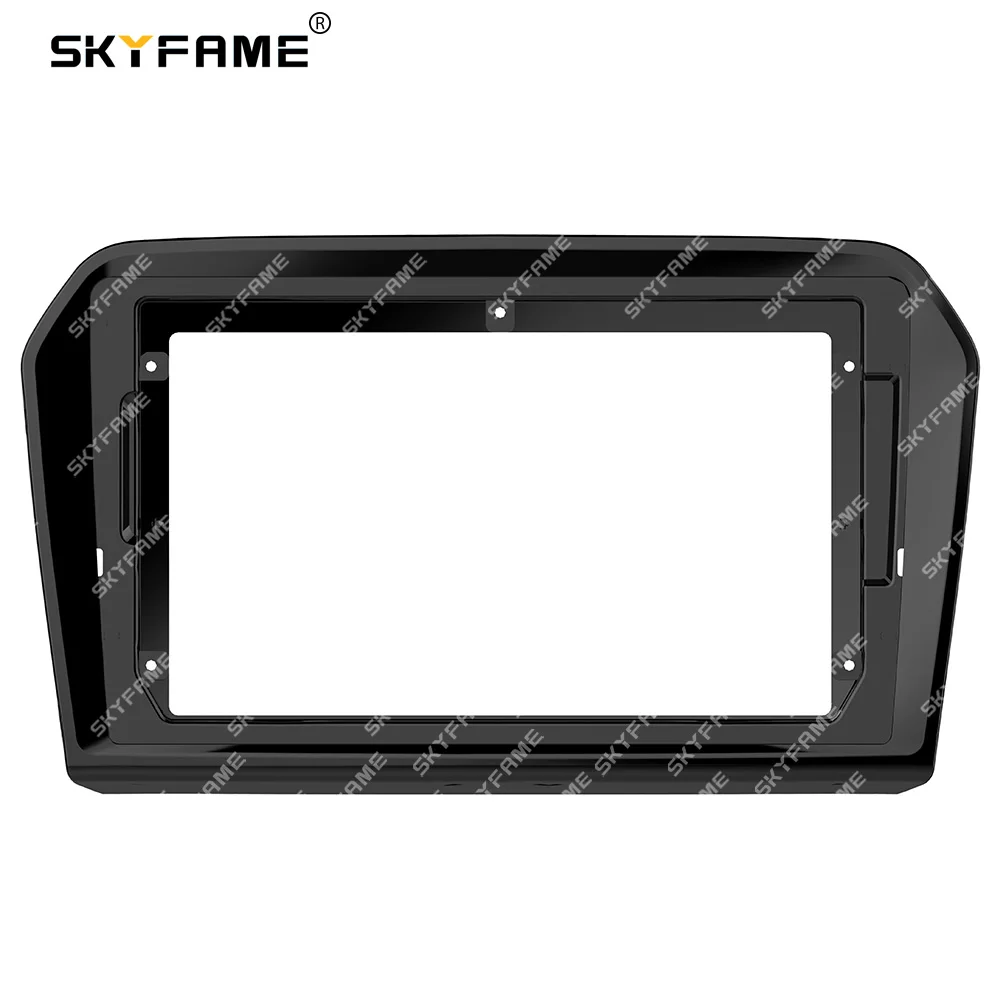 SKYFAME Car Frame Fascia Adapter Canbus Box Decoder Android Radio Dash Fitting Panel Kit For Volkswagen Jetta