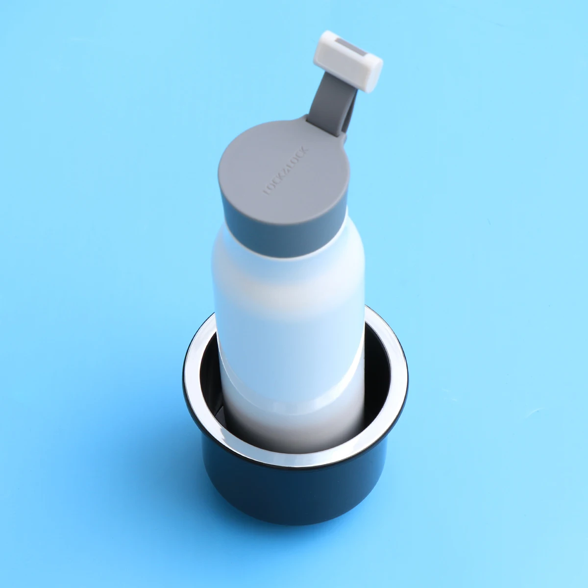 

Hard Plastic Cup Holder For Car Boat Truck Marine Drink Holder Recessed Self-Draining Durable Black 10.8X7.2X8.2Cm