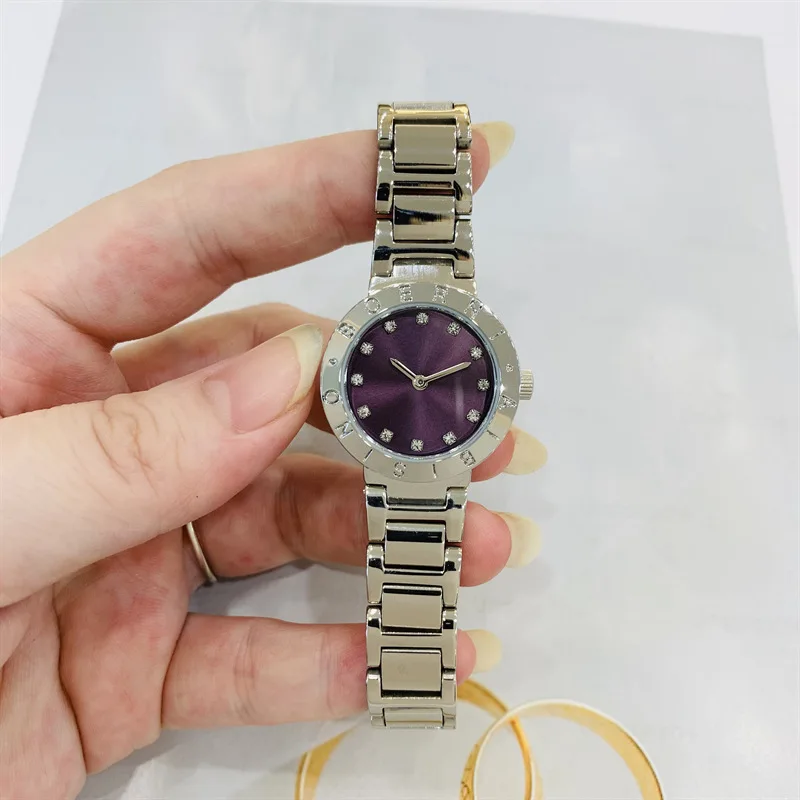 High Quality Women Quartz Watch Reloj Ladies Simple Vintage Stainless Steel Band Orologio Classic Wristwatch Gold Sliver Clock