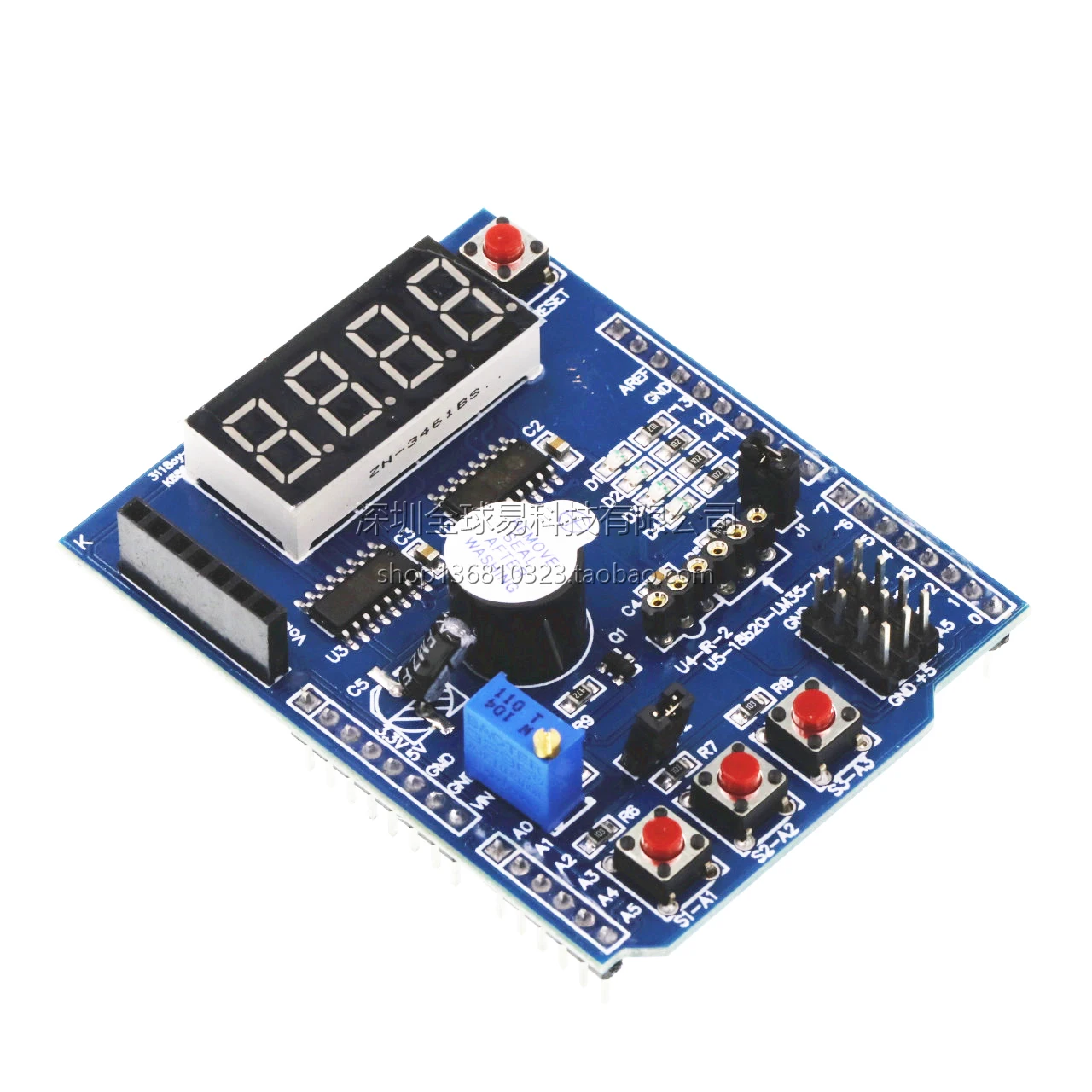 Multifunctional expansion board, basic learning kit