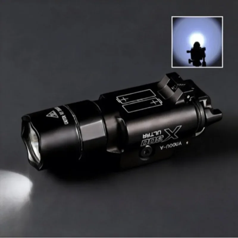 

X300U-B Full Metal Under Mount Flashlight 500 Lumen LED Light for Model Accessories