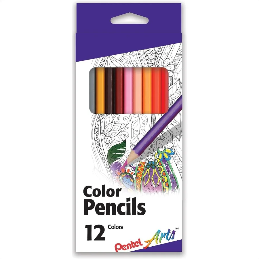 

Arts Colored Pencils Assorted Colors Set of 12